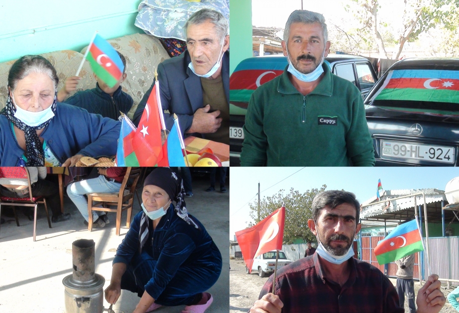 Biləsuvarda məskunlaşan köçkünlər: Xalqımız bu şanlı tarixi yazanları heç vaxt unutmayacaq VİDEO