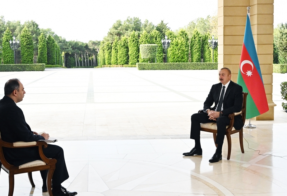 الرئيس علييف: عدم ممارسة المندوبة المشاركة الثلاث الاعضاء الدائمة لدى مجلس الامن الدولي ضغطا على أرمينيا يولد اسئلة كثيرة