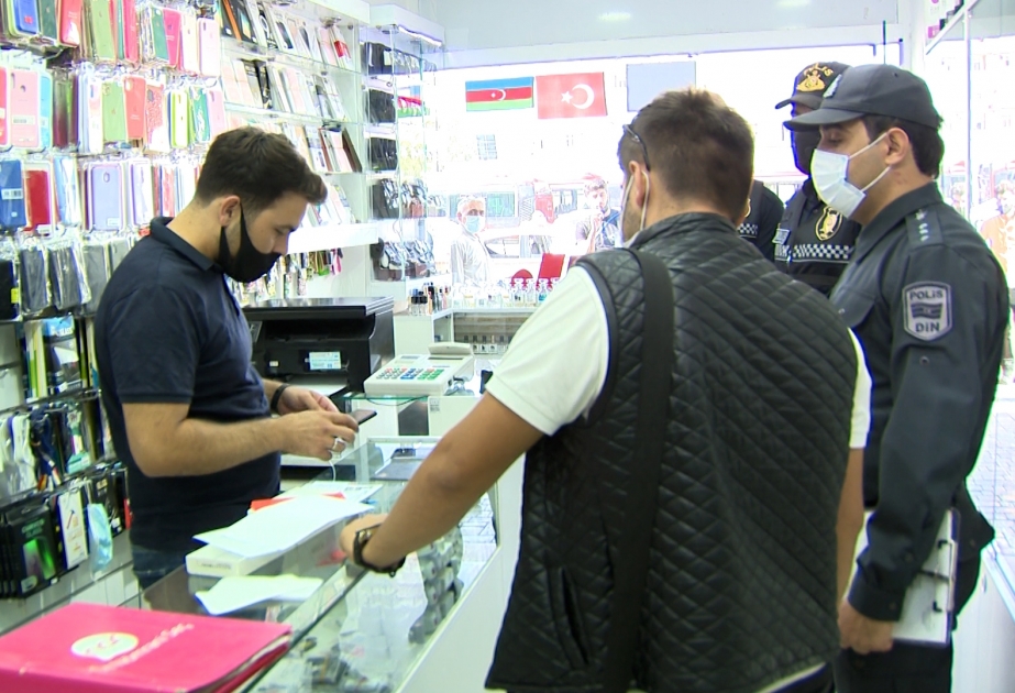 Karantin qaydalarına əməl olunmasını təmin etmək üçün polis əməkdaşları tərəfindən nəzarət-profilaktik tədbirlər gücləndirilib VİDEO
