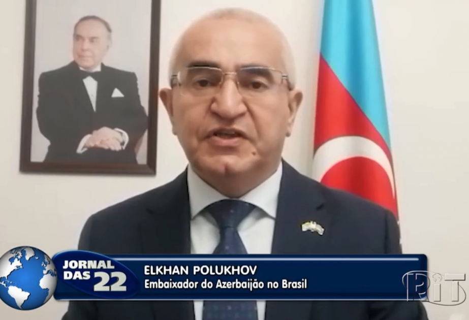 Braziliya telekanalında Ermənistanın Azərbaycana qarşı son hərbi təxribatlarından danışılıb
