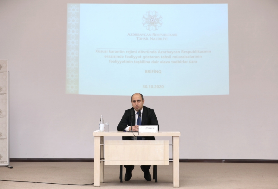 Respublikanın 20-yə yaxın bölgəsində tədris müharibə vəziyyətinə görə dayandırılıb VİDEO