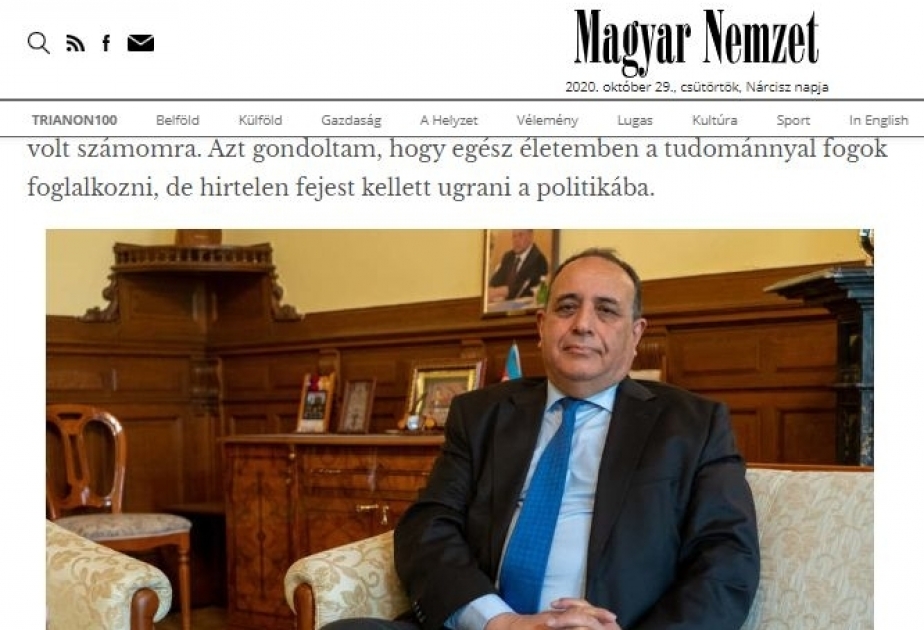 Səfir Vilayət Quliyev: Paşinyan hökuməti siyasi proses üçün şans saxlamayıb