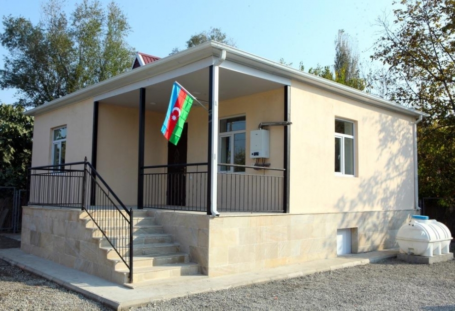 Daha 4 rayonda 22 fərdi ev şəhid ailələri və Qarabağ müharibəsi əlillərinə verilib