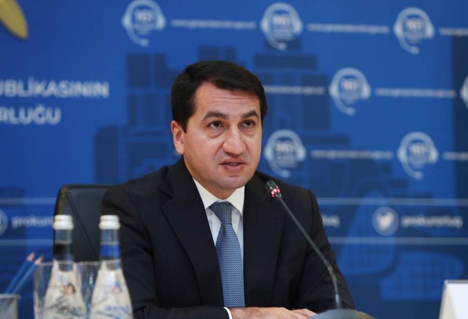 Hikmat Hajiyev: Armenian war crimes must be assessed on international platforms