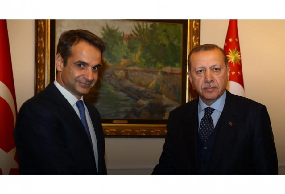 Yunanıstanın Baş Naziri Türkiyə Prezidentinə zəng edib