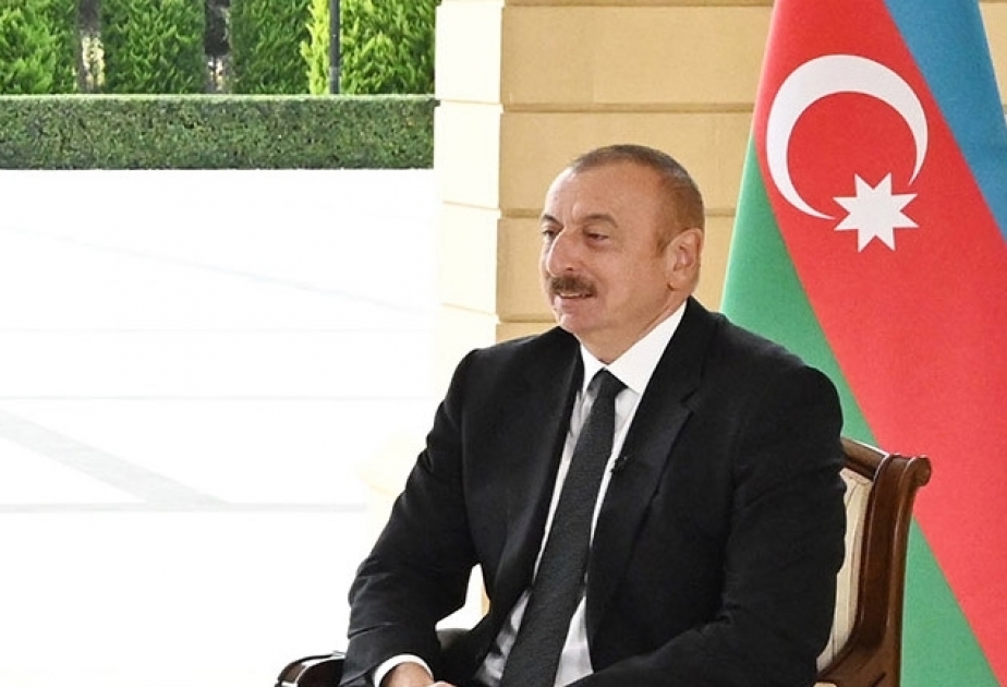 Präsident Ilham Aliyev: Die sieben Gebiete müssen an uns zurückgegeben werden und Aserbaidschaner, die aus Bergkarabach vertrieben wurden, müssen dorthin zurückkehren können