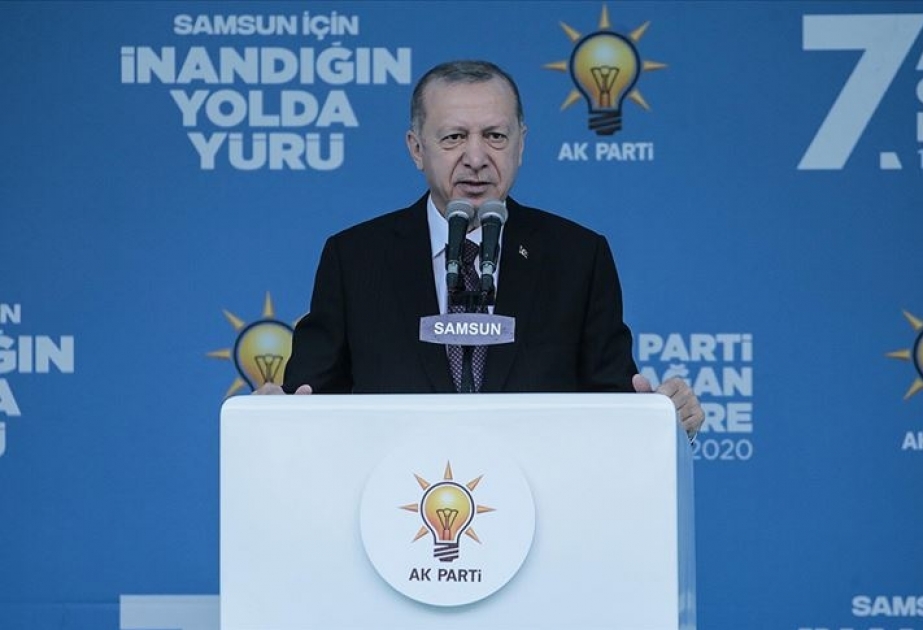 Prezident Rəcəb Tayyib Ərdoğan: Bundan sonra da azərbaycanlı qardaşlarımızın yanında olacağıq VİDEO
