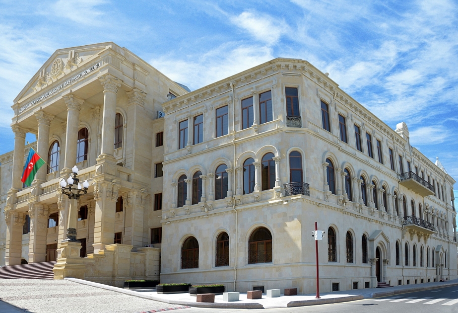 Information of Prosecutor General's Office of the Republic of Azerbaijan