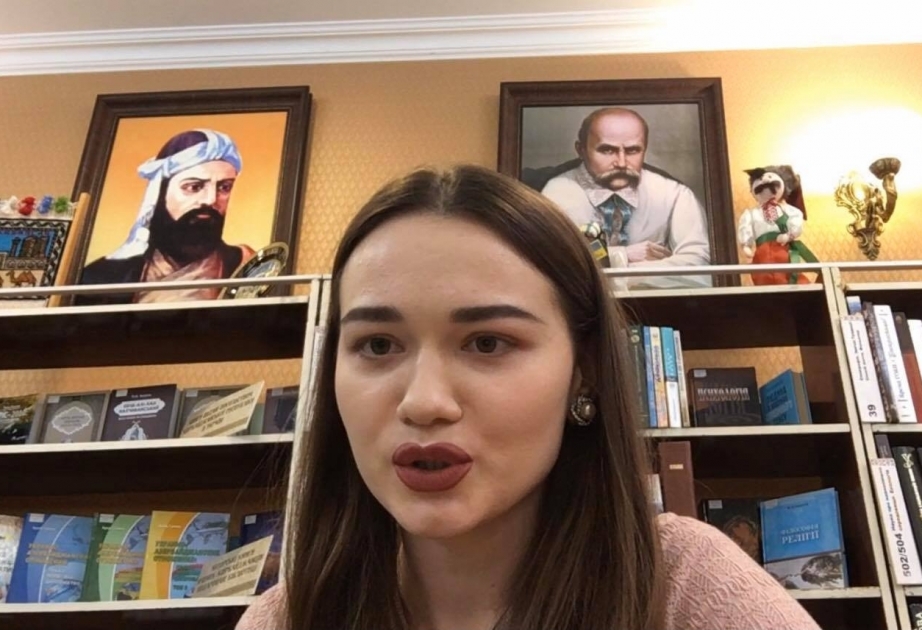 Ukraynada Azərbaycana dəstək məqsədilə gənclər fləşmobu keçirilir