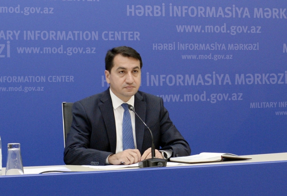Hikmət Hacıyev: Erməni terrorçular açıq şəkildə internet vasitəsilə müxtəlif ölkələrdən muzdluları Ermənistana cəlb edir və bunun müqabilində onlara mükafat vəd edir