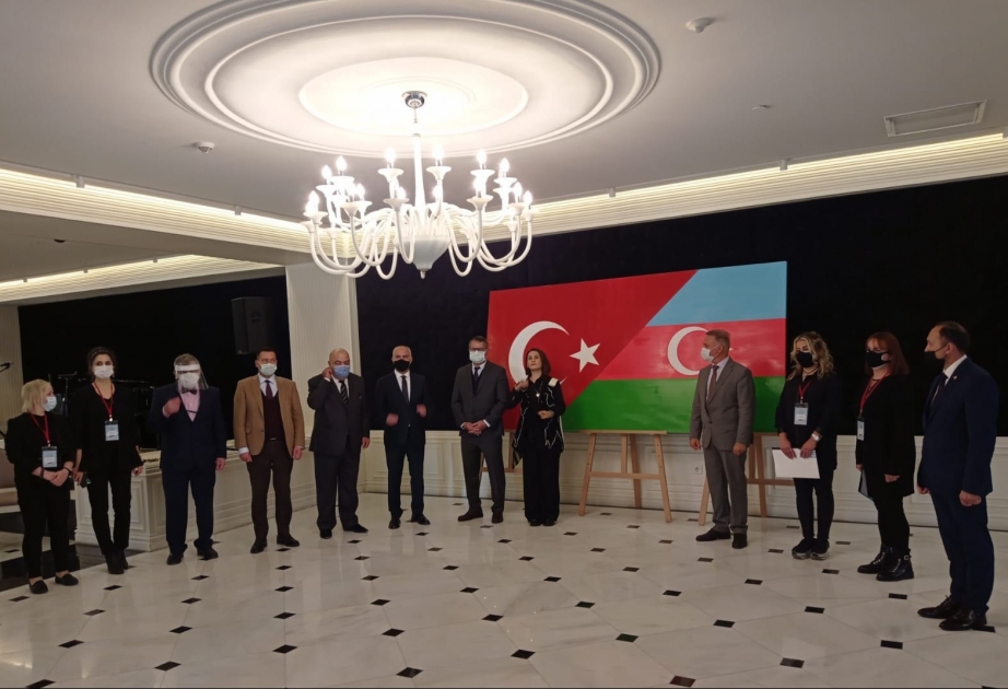 Ankara Musiqi və İncəsənət Universitetində Azərbaycanı dəstəkləyən bədii proqram təşkil edilib VİDEO