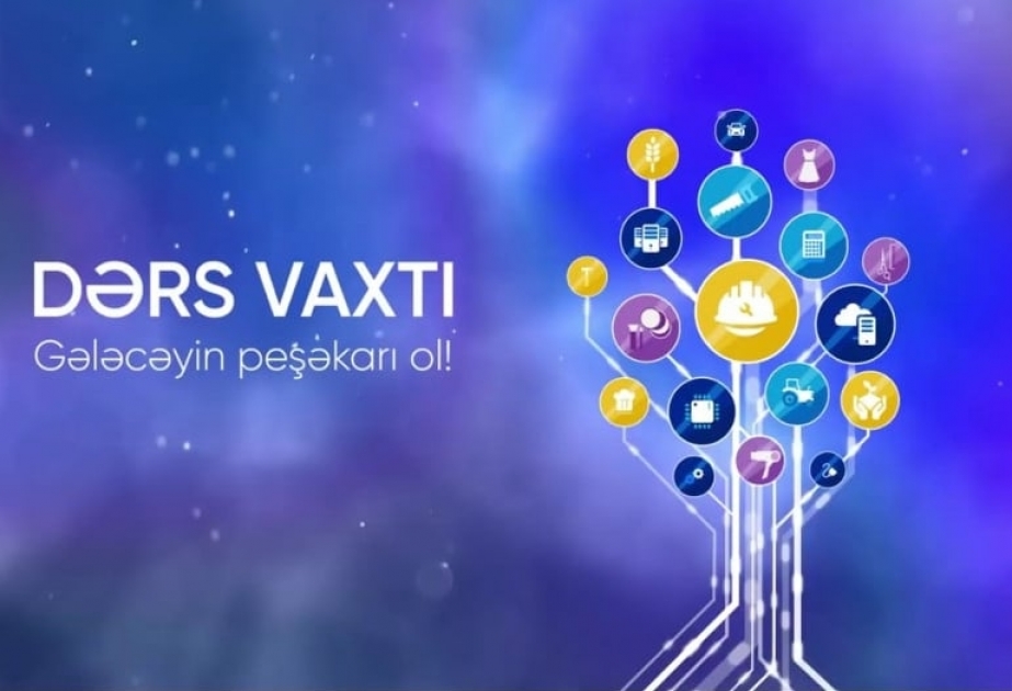 Peşə təhsili üzrə “Dərs vaxtı” proqramı cədvələ uyğun təqdim edilib