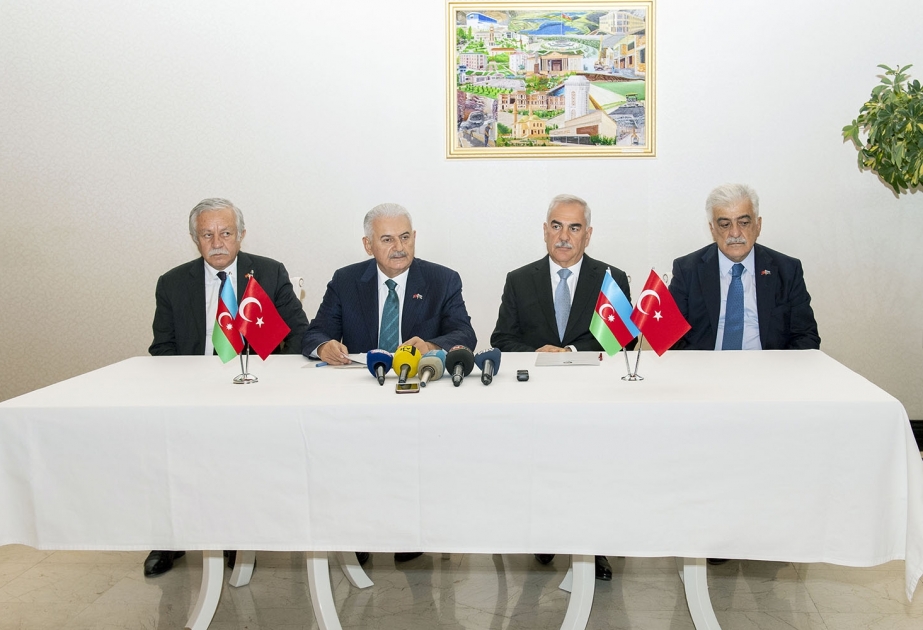 Türkiyə nümayəndə heyətinin Naxçıvana səfəri ilə bağlı mətbuat bəyanatı olub
