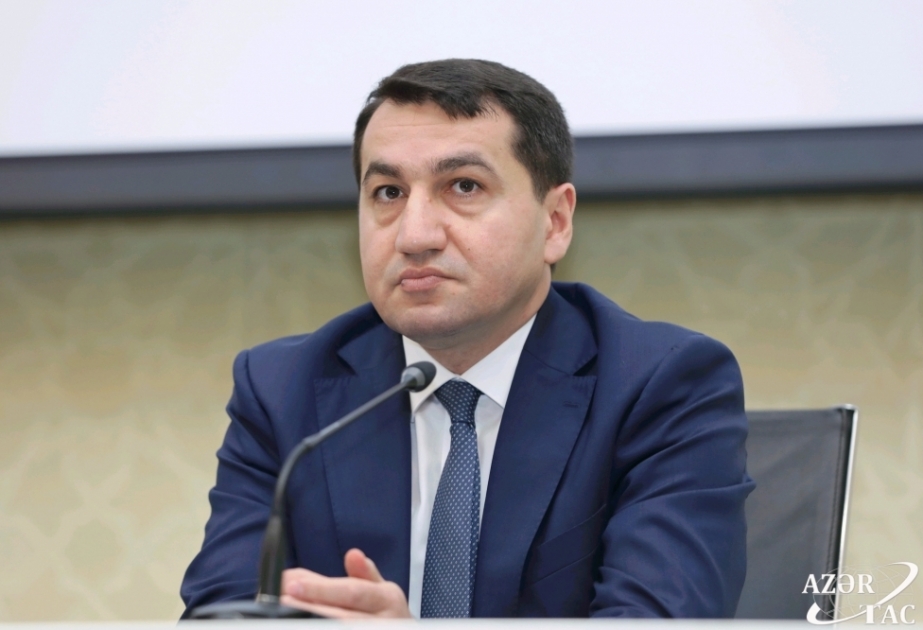 Hikmət Hacıyev: Ermənistan Tərtər rayonunun dinc sakinlərinə qarşı fosforlu mərmilərdən istifadə etməyə davam edir