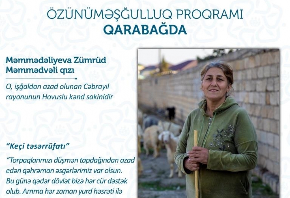Doğma yurdlarına kiçik biznes sahibləri kimi qayıdacaqlar