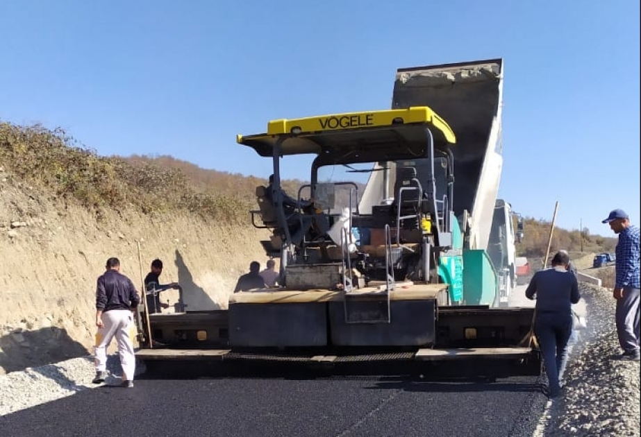 İsmayıllının ucqar dağ kəndlərinə asfalt yol çəkilir