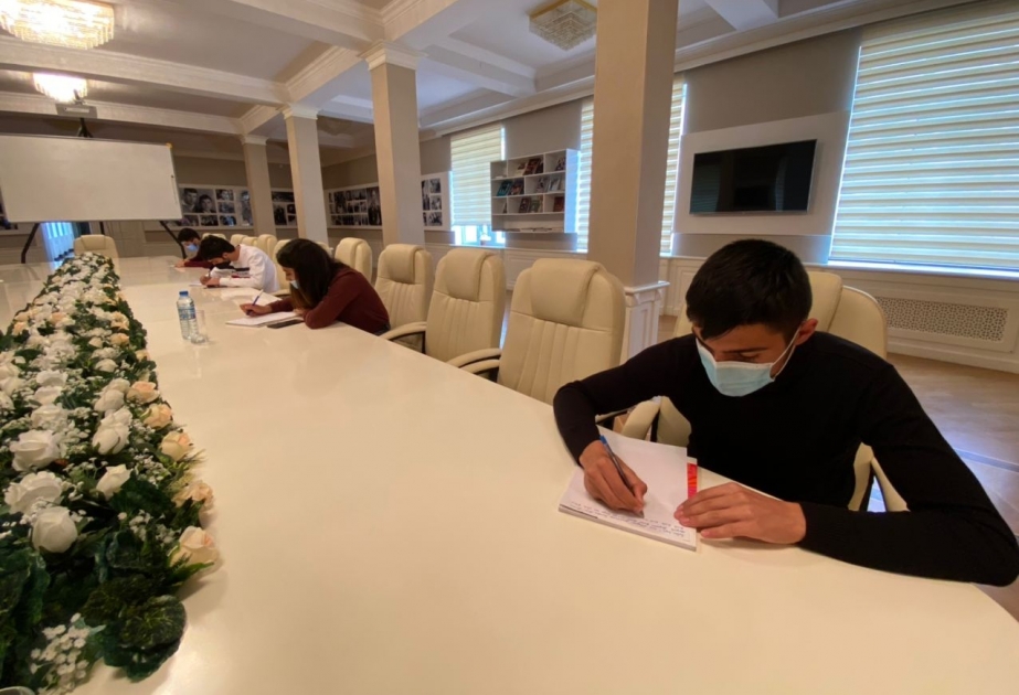 Azərbaycan Texniki Universitetinin müəllim və tələbələri Azərbaycan əsgərinə məktub yazıblar