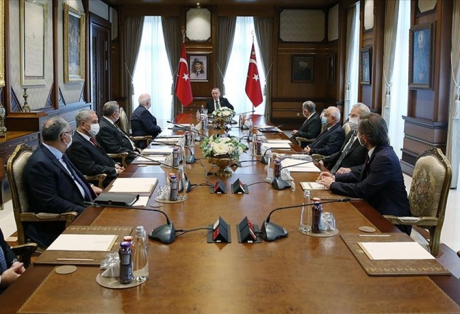 Türkiyə Ali Məşvərət Şurasının iclası keçirilib