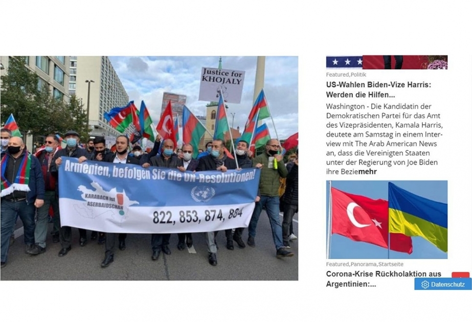 Alman nəşrində azərbaycanlı ekspertin şərhləri dərc edilib