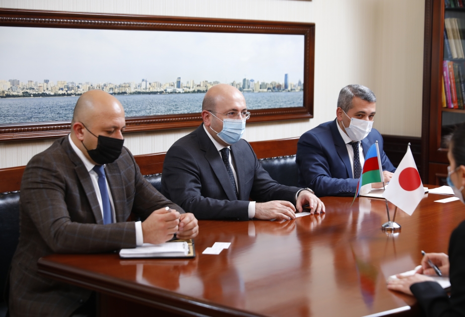 Azərbaycanla Yaponiyanın şəhər həllərində aparıcı texnologiyaların tətbiqi üzrə təcrübə mübadiləsinə dair müzakirələr aparılıb