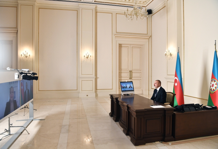 Prezident İlham Əliyev İspaniyanın EFE informasiya agentliyinə müsahibə verib VİDEO