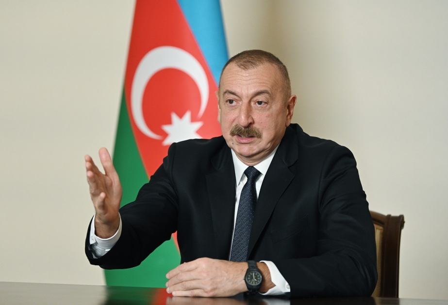 Prezident İlham Əliyev: Ermənistanın baş naziri vaxt qazanmaq, daha çox hərbi yardım əldə etmək üçün atəşkəs istəyir