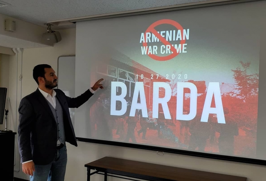 Yaponiya universitetində erməni faşizmi pislənilib
