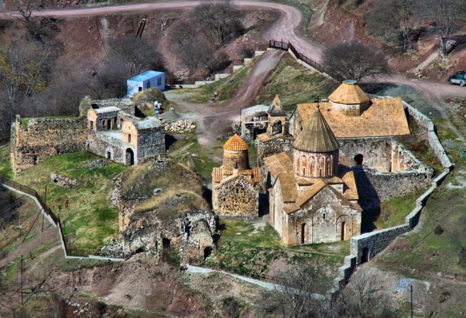 Erməni vandalizminin qurbanı olan abidələrimiz - Gəncəsər monastır kompleksi