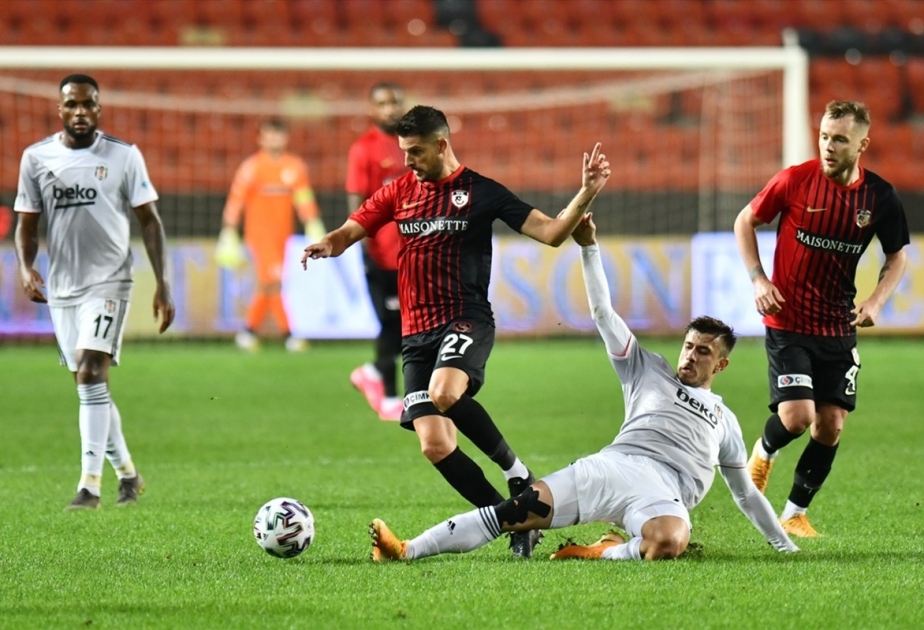 Türkiyə Superliqası: “Beşiktaş” səfərdə “Qaziantep”ə məğlub olub