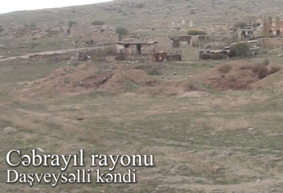 Vídeo de las aldeas de Djabrayil liberadas de la ocupación