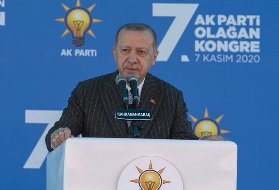 Rəcəb Tayyib Ərdoğan: Azərbaycan 30 ildir işğal altında qalan torpaqlarına qovuşur