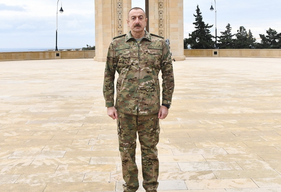 Prezident İlham Əliyev: İşğalçıları torpaqlarımızdan qovuruq və qovacağıq