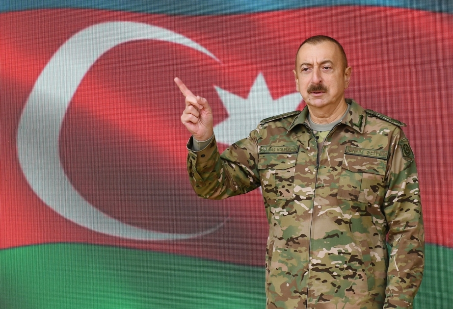 Müzəffər Ali Baş Komandan: Yenilməz ordu Azərbaycan Ordusudur! Bunu döyüş meydanında göstərir VİDEO
