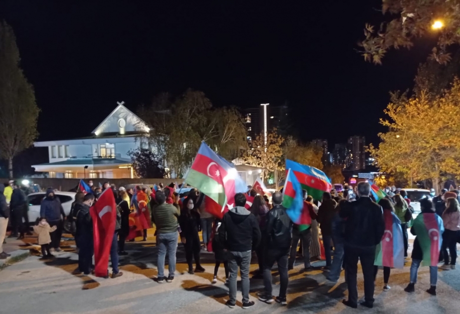 Şuşa zəfəri Ankarada coşqu ilə qarşılanıb VİDEO