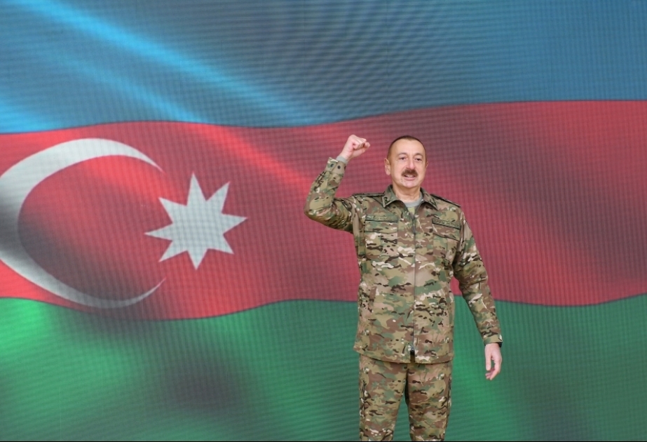 Müzəffər Ali Baş Komandan və qüdrətli ordumuz bizi əlçatmaz xəyallarımızın ünvanına - Şuşaya qovuşdurdu