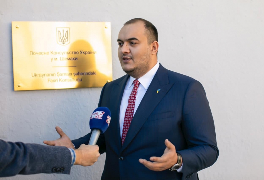Ukraynanın Fəxri konsulu: Fəaliyyətim ölkələrimiz arasında əlaqələrin daha da inkişafı üçün əlverişli şərait yaradılmasına yönələcək