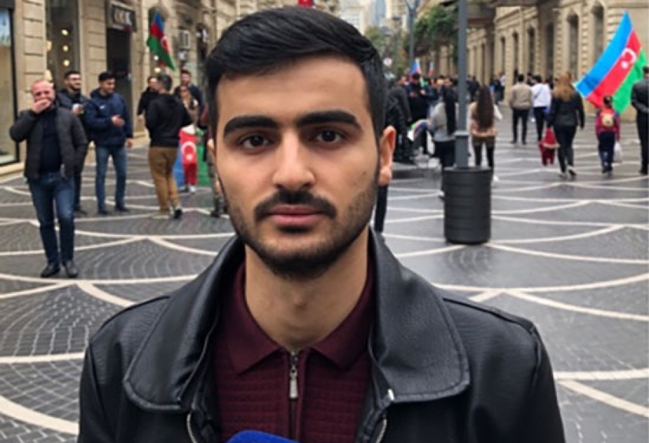 Bakı sakini: Qalib ölkənin vətəndaşı kimi çox sevincliyəm və bundan qürur duyuram