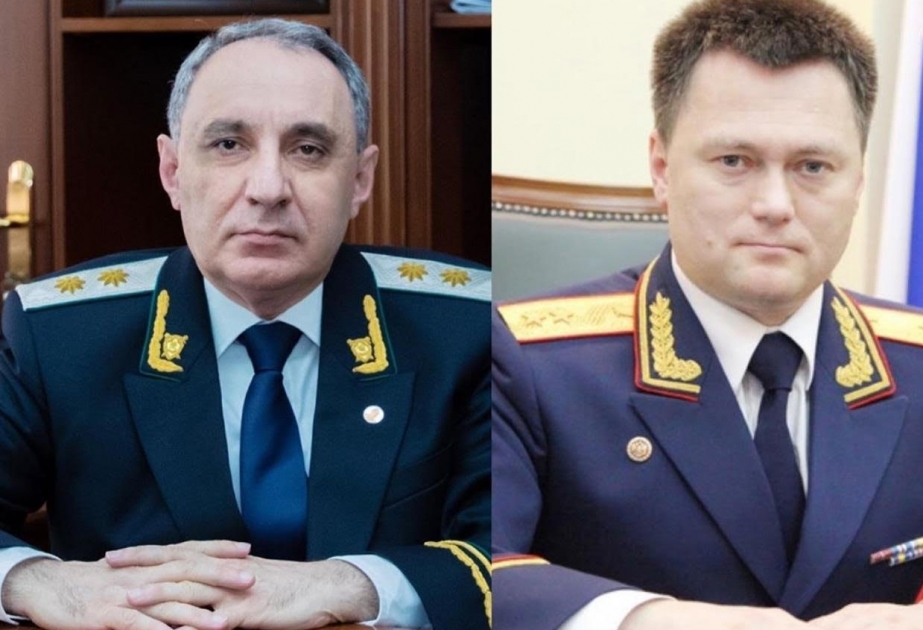 Se mantuvo una conversación telefónica entre el fiscal general de Azerbaiyán y su homólogo ruso