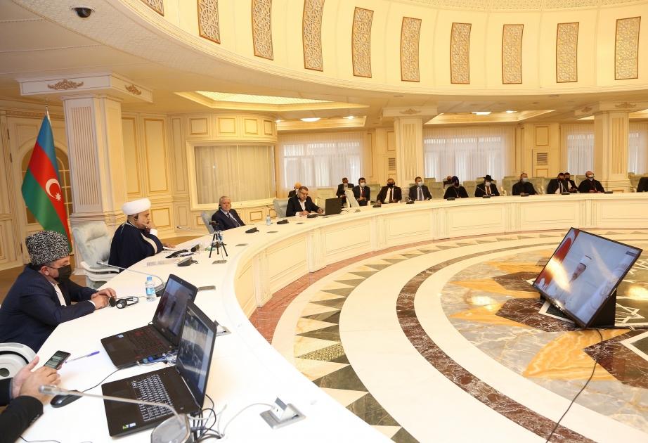 “Müasir dünyanın problemləri: nifrətə çağırış, terror, ekstremizm, islamafobiya və Ermənistanın Azərbaycana qarşı təcavüzü” mövzusunda beynəlxalq konfransın iştirakçıları bəyanat qəbul ediblər