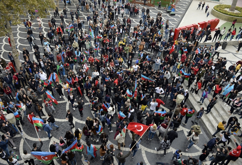 Festive celebrations of glorious victory in Baku through camera lens - PHOTO SESSION