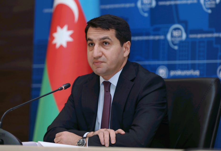 Hikmət Hacıyev: İşğala əsaslanan status-kvonu bizə illər ərzində qəbul etdirməyə yönələn geosiyasi oyunları şəhidlərimiz darmadağın etdilər