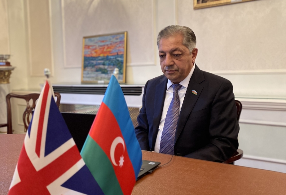 Azərbaycan-Britaniya parlament işçi qrupları arasında videogörüş keçirilib