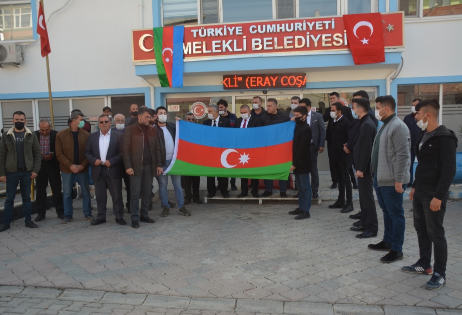 Azərbaycanın qazandığı böyük zəfər İğdırda coşqu ilə qarşılanıb