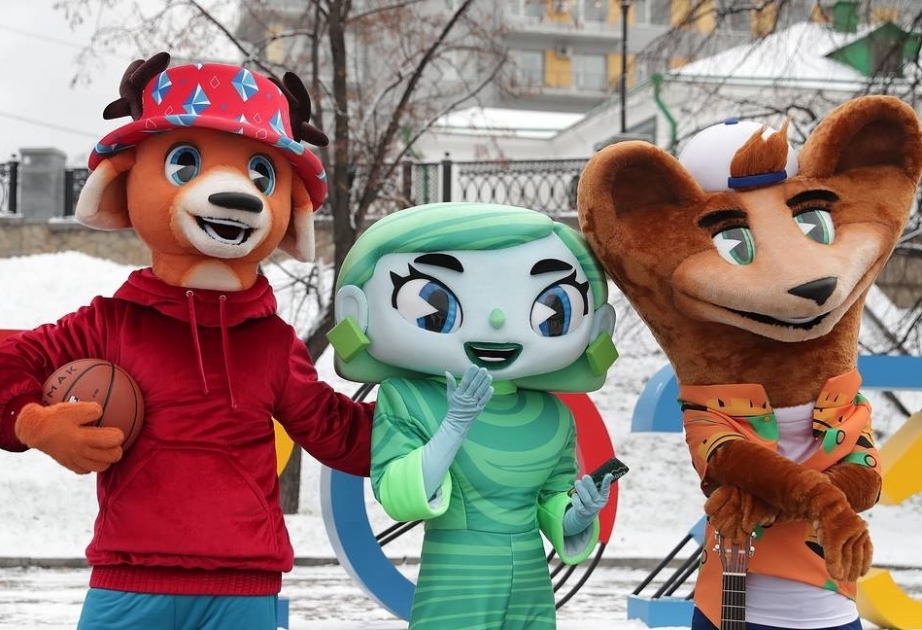 Blogger Girl Hitty, Yaggy the Deer y Kedry the Sables se convirtieron en la mascota de la Universiada 2023