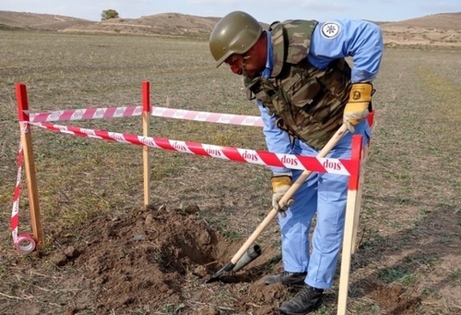 Cəbhəyanı ərazilərdə xeyli sayda partlamamış hərbi sursat aşkarlanaraq zərərsizləşdirilib