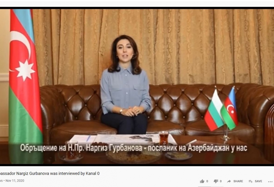 Bolqarıstanın aparıcı televiziya və radiosunda Ermənistanın ölkəmizə qarşı təcavüzü barədə məlumat verilib VİDEO