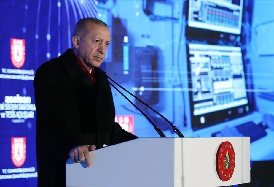 President Erdogan vows to boost Turkish defense industry