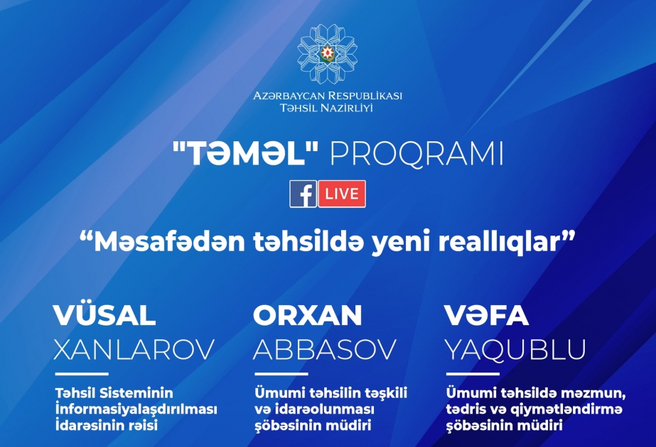 “Virtual məktəb”dən qeydiyyatdan keçənlərin sayı bir milyon 200 mini keçib