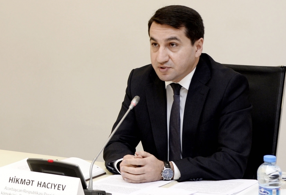 Хикмет Гаджиев: Международной общественности будут представлены цифры, связанные с ущербом, нанесенным в результате агрессии Армении ВИДЕО