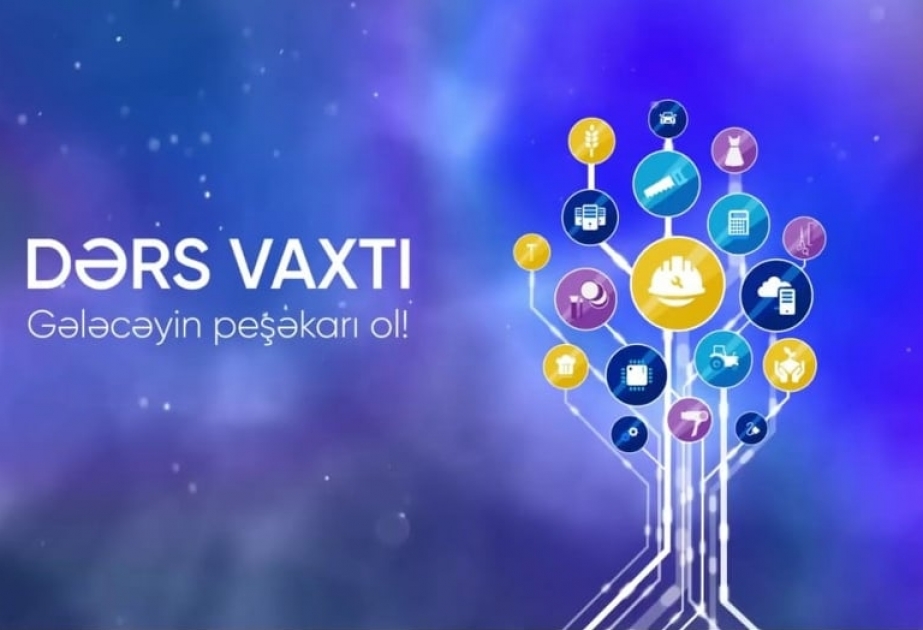 Peşə təhsili üzrə “Dərs vaxtı” proqramı cədvələ uyğun təqdim edilib